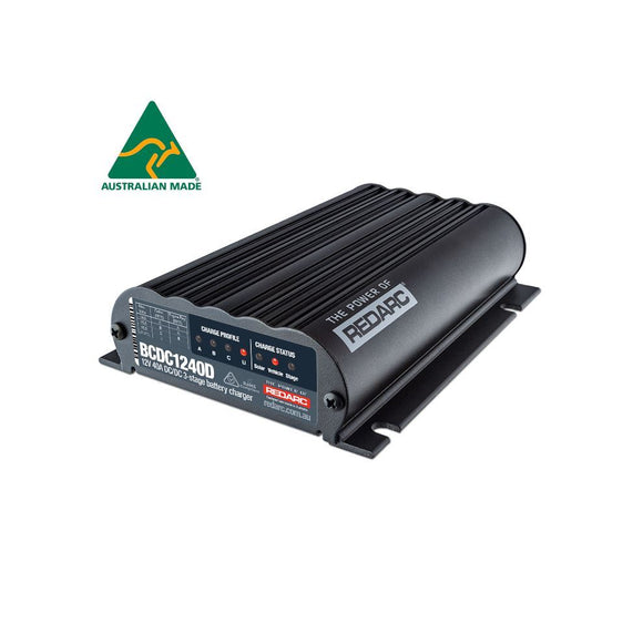 Redarc Dual Input 40A In-Vehicle DC Battery Charger