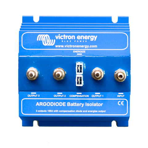 Victron Energy Argodiode Battery Isolator 100-3AC. Three batteries, 100A