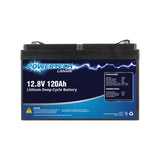 Powertech Lithium 120Ah Battery 12.8V