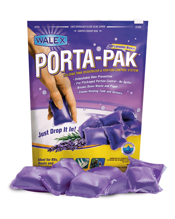 Walex Porta-Pak Express Lavender Toilet Treatment (15 doses per pack)
