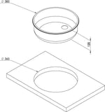 CAN Cylindrical Sink