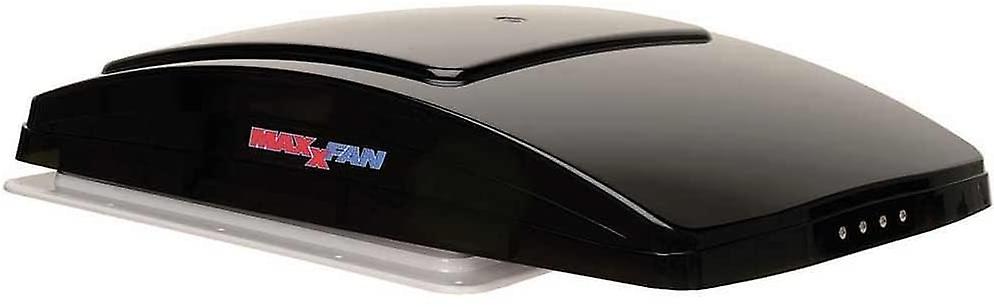 Maxxair MaxxAir Maxxfan Deluxe Vent with 10 Speed Fan Power Lift Remote (Smoke
