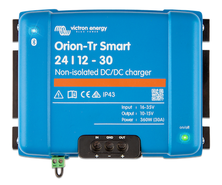 Victron Energy Orion-Tr Smart 24/24-17A (400W) Non-Isolated DC-DC charger