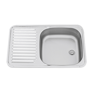 Dometic sink with  integrated drainer