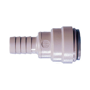 John Guest Tube to Hose Connector 15mm x 1/2"