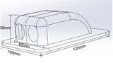 Double Entry Cable Gland (4mm or 6mm)