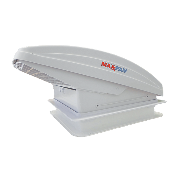 Maxvent MaxxAir Maxxfan Deluxe Vent with 10 Speed Fan Power Lift Remote