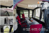Vango Riviera Elements 390 Awning With Carpet & Mesh Door