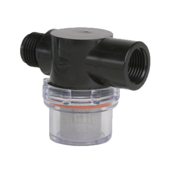 Shurflo Twist Filter 1/2'' Thread Inlet and Outlet