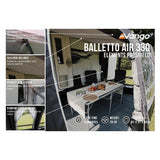 Vango Balletto 330 Elements Awning With Carpet & Mesh Door